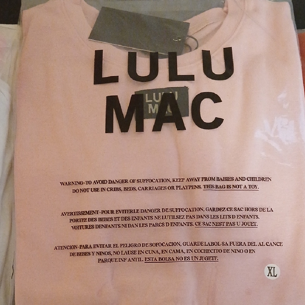 Lulu Mac Pink T-Shirt XL